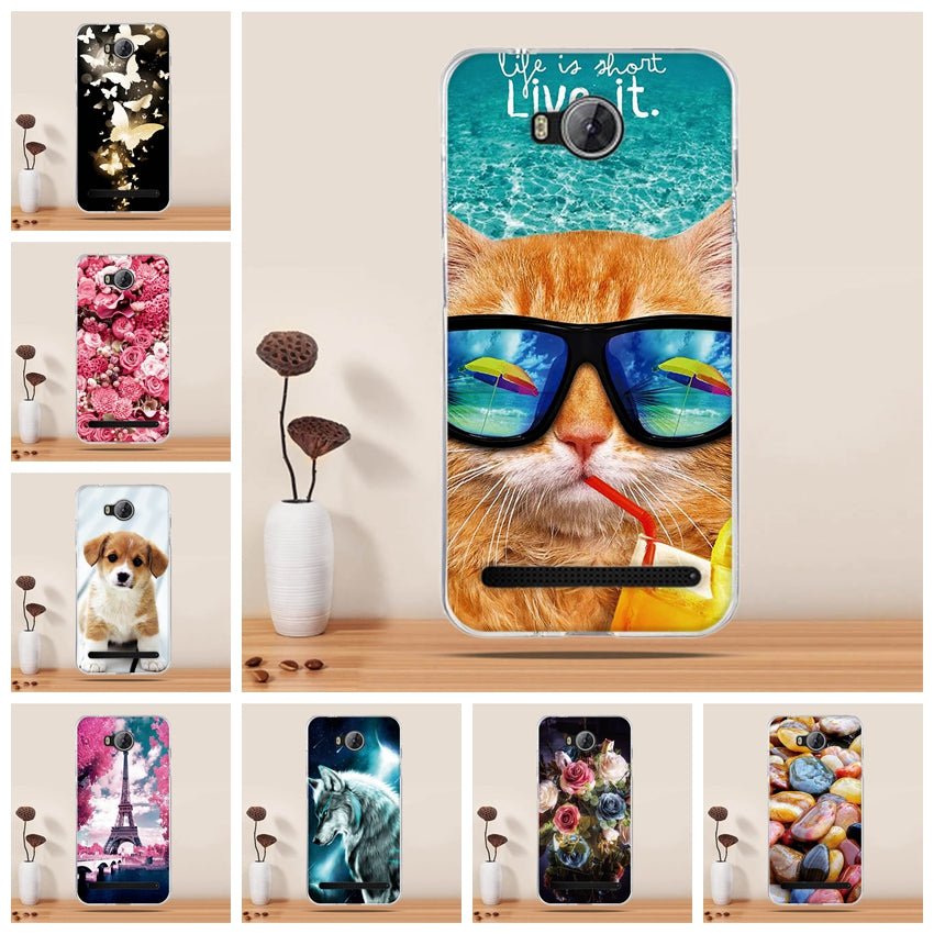 Phone Case for Huawei Y3II Case Cover for Huawei Y3 2 Cover 3D Silicon Case for Huawei Y3 II 4.5" Y3II-U22/ LUA-U22/Lua-L21 Case