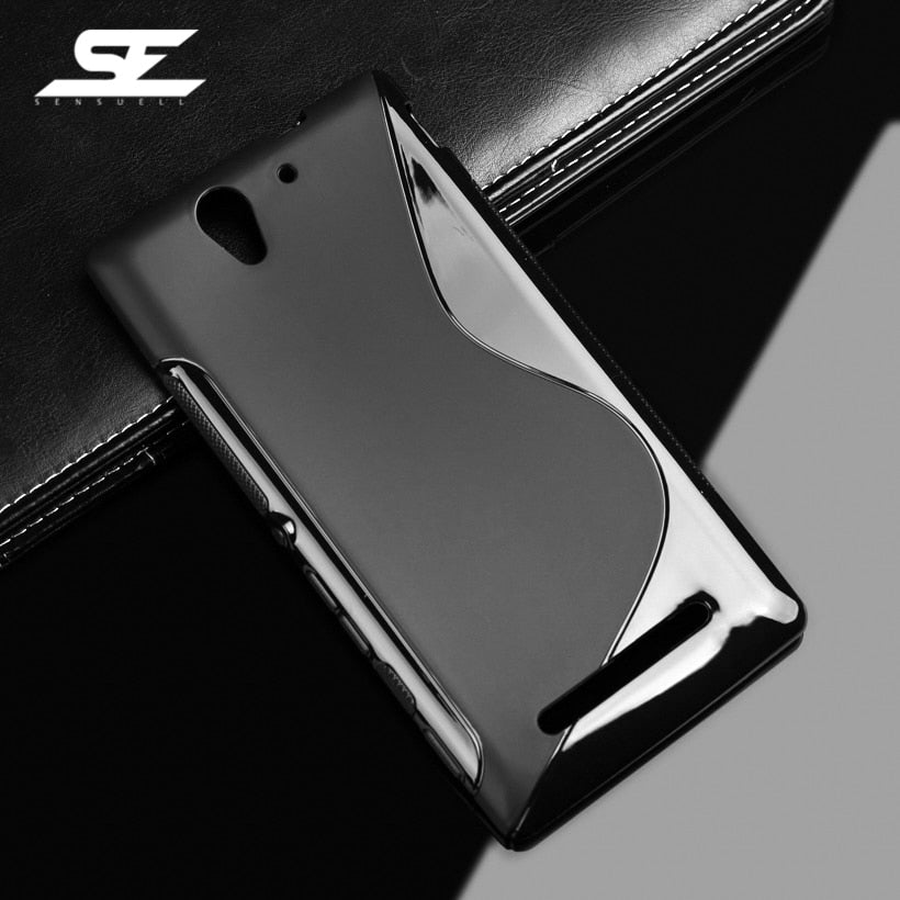 SENSUELL Phone Case For Sony Xperia C3 C4 D2533  Dual D2502 S55T S55U E5333 E5306 E5303 E5353 E5343 E5363 Silicon Cases Covers