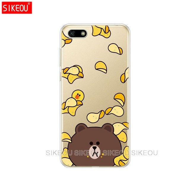 Silicone case For Huawei Honor 7A Case 5.45" inch Soft Tpu Phone Case Huawei Honor 7A 7 A DUA L22 Russian version Back Cover