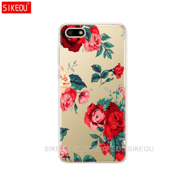 Silicone case For Huawei Honor 7A Case 5.45" inch Soft Tpu Phone Case Huawei Honor 7A 7 A DUA L22 Russian version Back Cover