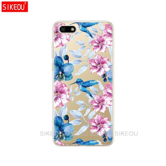 Silicone case For Huawei Honor 7A Case 5.45" inch Soft Tpu Phone Case Huawei Honor 7A 7 A DUA L22 Russian version Back Cover