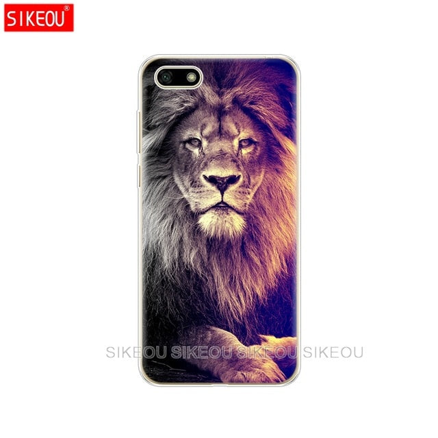 Silicone case For Huawei Honor 7A Case 5.45" inch Soft Tpu Phone Case Huawei Honor 7A 7 A DUA L22 Russian version Back Cover