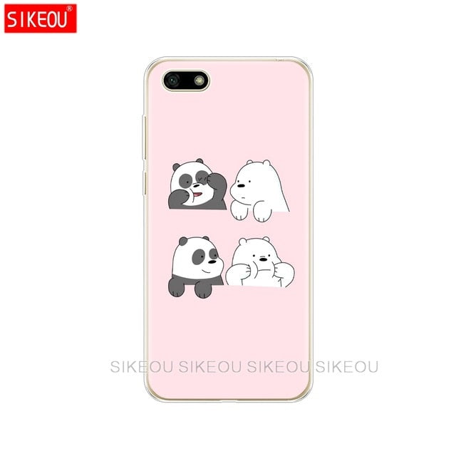 Silicone case For Huawei Honor 7A Case 5.45" inch Soft Tpu Phone Case Huawei Honor 7A 7 A DUA L22 Russian version Back Cover