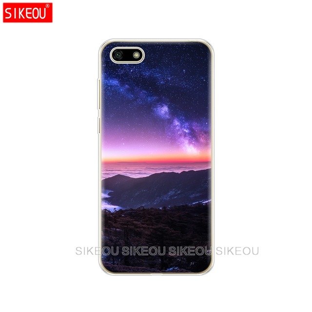 Silicone case For Huawei Honor 7A Case 5.45" inch Soft Tpu Phone Case Huawei Honor 7A 7 A DUA L22 Russian version Back Cover