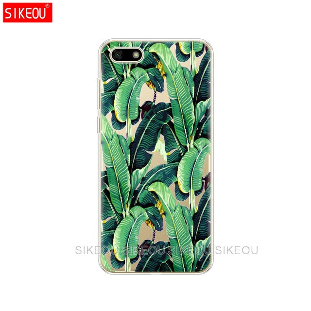 Silicone case For Huawei Honor 7A Case 5.45" inch Soft Tpu Phone Case Huawei Honor 7A 7 A DUA L22 Russian version Back Cover