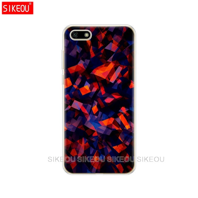 Silicone case For Huawei Honor 7A Case 5.45" inch Soft Tpu Phone Case Huawei Honor 7A 7 A DUA L22 Russian version Back Cover