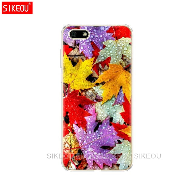 Silicone case For Huawei Honor 7A Case 5.45" inch Soft Tpu Phone Case Huawei Honor 7A 7 A DUA L22 Russian version Back Cover