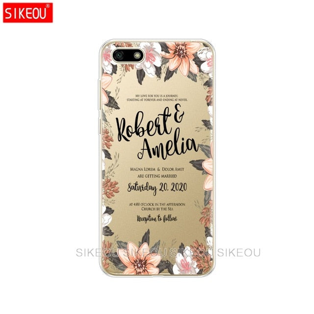 Silicone case For Huawei Honor 7A Case 5.45" inch Soft Tpu Phone Case Huawei Honor 7A 7 A DUA L22 Russian version Back Cover