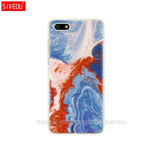 Silicone case For Huawei Honor 7A Case 5.45" inch Soft Tpu Phone Case Huawei Honor 7A 7 A DUA L22 Russian version Back Cover