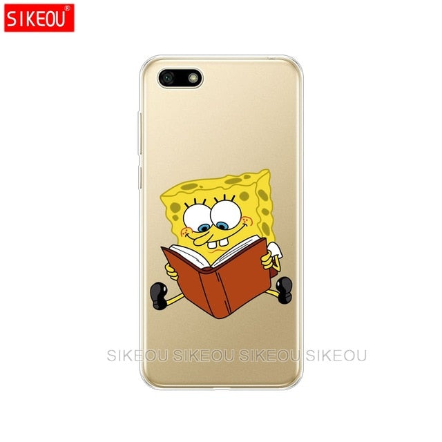 Silicone case For Huawei Honor 7A Case 5.45" inch Soft Tpu Phone Case Huawei Honor 7A 7 A DUA L22 Russian version Back Cover