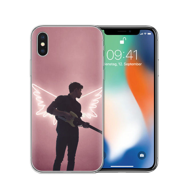 Singer Shawn Mendes Magcon Phone Case For iphone X High Quality Transparent Soft TPU For iphone 5S SE 6 6S 7 8 Plus Case Cover