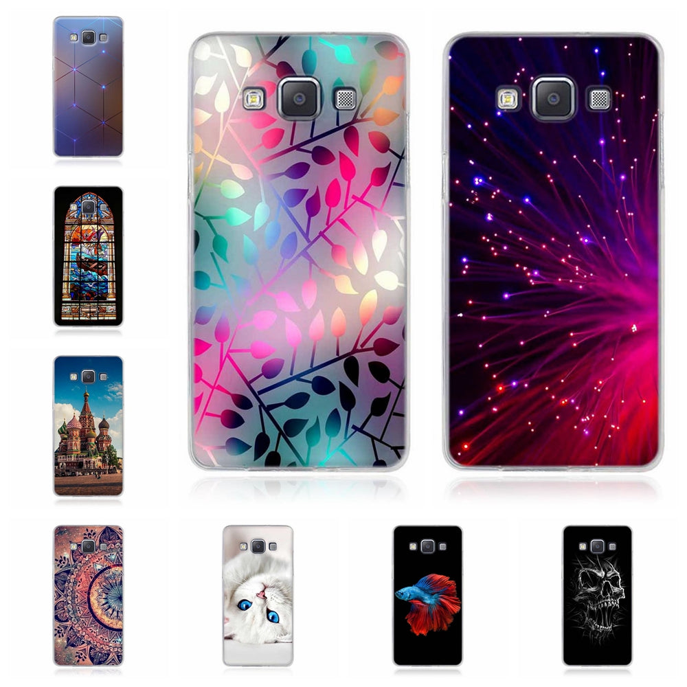 Soft Silicone Case For Coque Samsung A5 2015 Painting Case Cover For Samsung Galaxy A5 2015 A500 A500F A500H Mobile Phone Case