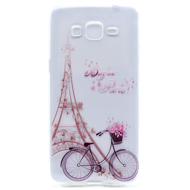 Soft Slim TPU Case sFor Samsung Galaxy Core Prime G360 G360H Cute Silicone Phone Cases For Samsung G360 G361 Back Cover Skin