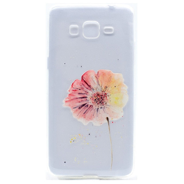 Soft Slim TPU Case sFor Samsung Galaxy Core Prime G360 G360H Cute Silicone Phone Cases For Samsung G360 G361 Back Cover Skin