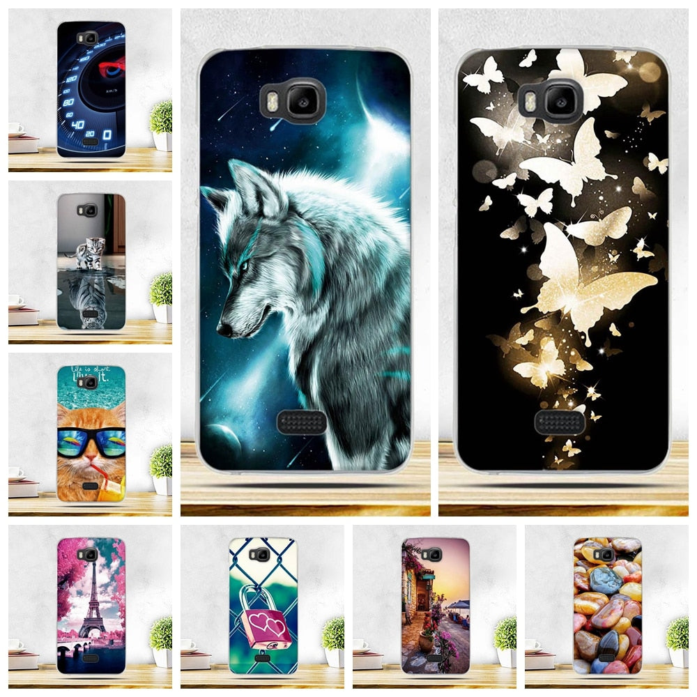Soft TPU Case Cover For Huawei Honor Bee/Huawei Y5C/Huawei Y541 y560-u02 Phone Case For Huawei Honor Bee y541 y541-u02 Cover