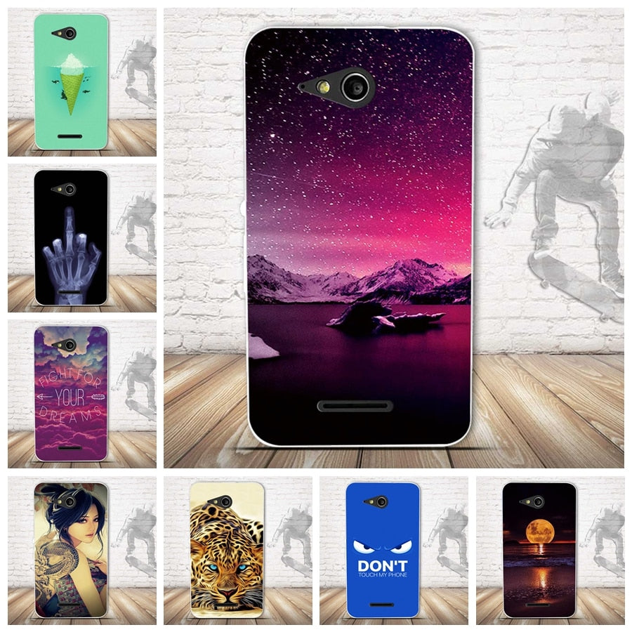 Soft TPU Cover For Sony Xperia E4G E2033 E2003 E2006 E2053 E2043 Silicone Back Phone Case For Sony Xperia E4G Dual Fundas Shells