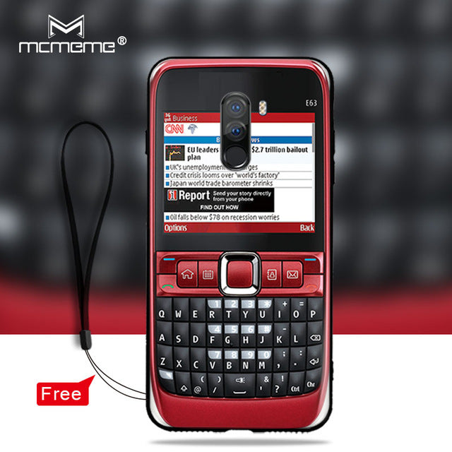 Soft TPU For Xiaomi Pocophone F1 case Poco F1 cover Retro Camera Cassette Tapes pattern phone cases For Xiaomi Poco F1 case