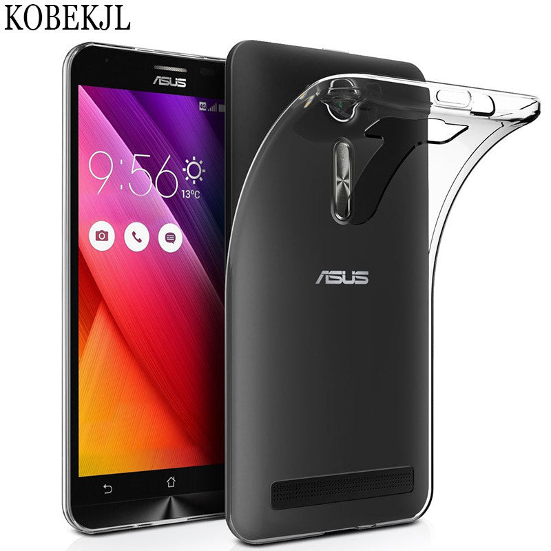 Soft Transparent TPU Silicone Back Cover Phone Case For Asus Zenfone 2 Laser ZE500KL ZE ZE500 500 500KL KL Z00ED ZOOED 5.0 Case