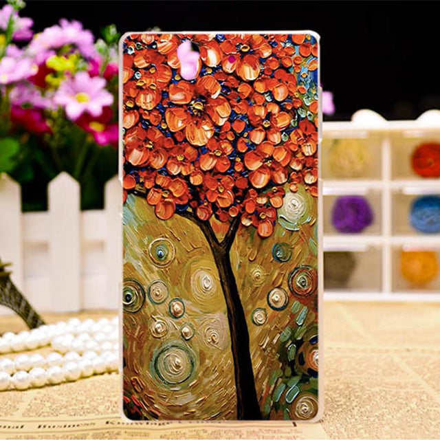 TAOYUNXI Silicone Plastic Phone Case For Sony Xperia Z L36h C6602 C6603 L36i Housing Cover Bag Shell For Sony Xperia Z L36h