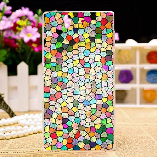 TAOYUNXI Silicone Plastic Phone Case For Sony Xperia Z L36h C6602 C6603 L36i Housing Cover Bag Shell For Sony Xperia Z L36h