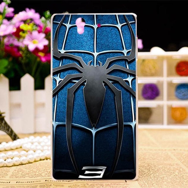 TAOYUNXI Silicone Plastic Phone Case For Sony Xperia Z L36h C6602 C6603 L36i Housing Cover Bag Shell For Sony Xperia Z L36h