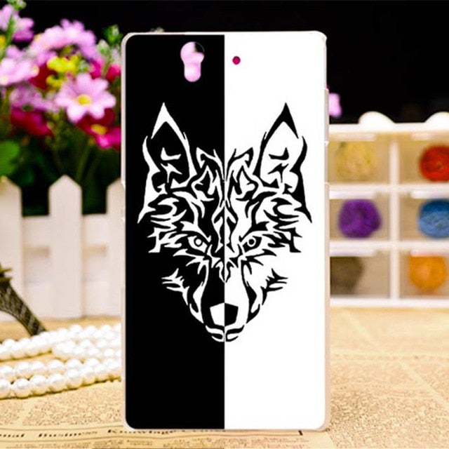 TAOYUNXI Silicone Plastic Phone Case For Sony Xperia Z L36h C6602 C6603 L36i Housing Cover Bag Shell For Sony Xperia Z L36h