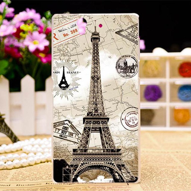 TAOYUNXI Silicone Plastic Phone Case For Sony Xperia Z L36h C6602 C6603 L36i Housing Cover Bag Shell For Sony Xperia Z L36h