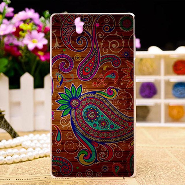 TAOYUNXI Silicone Plastic Phone Case For Sony Xperia Z L36h C6602 C6603 L36i Housing Cover Bag Shell For Sony Xperia Z L36h