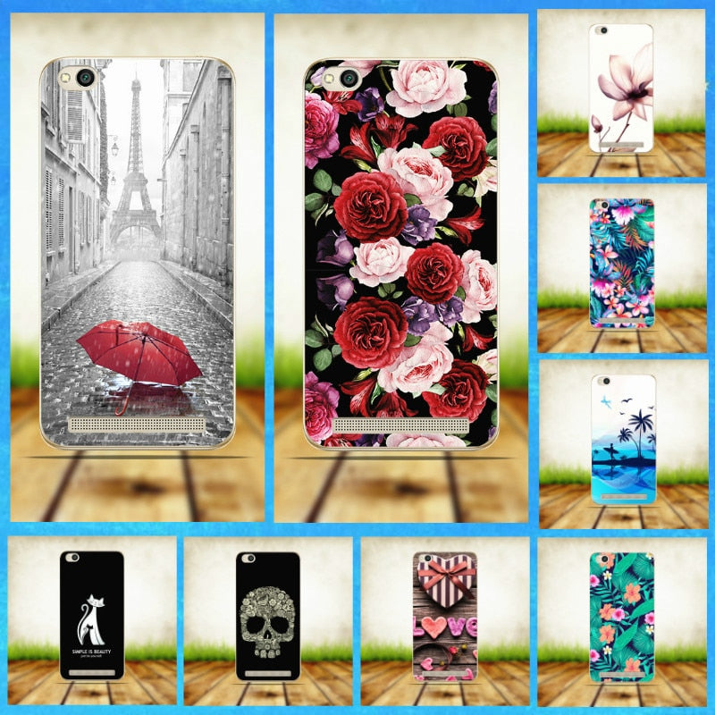 Xiaomi Redmi 5A Case Cover Soft Silicone Cases For Xiomi Xiaomi Redmi 5 A 5A A5 Cell Phone Case Covers Redmi 5A Redmi5A